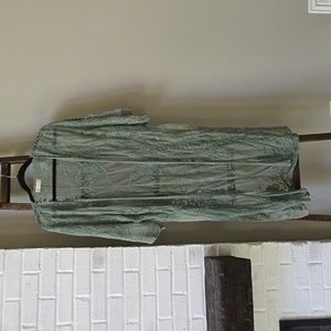 Long Lace Open Coverlet, can be used as a swim coverup too, Altar'd State M/L